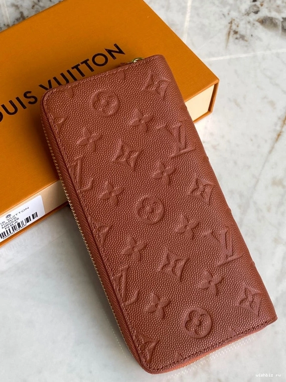 WIS LOUIS LVXNBA ZIPPY VUITTON WALLET 0814